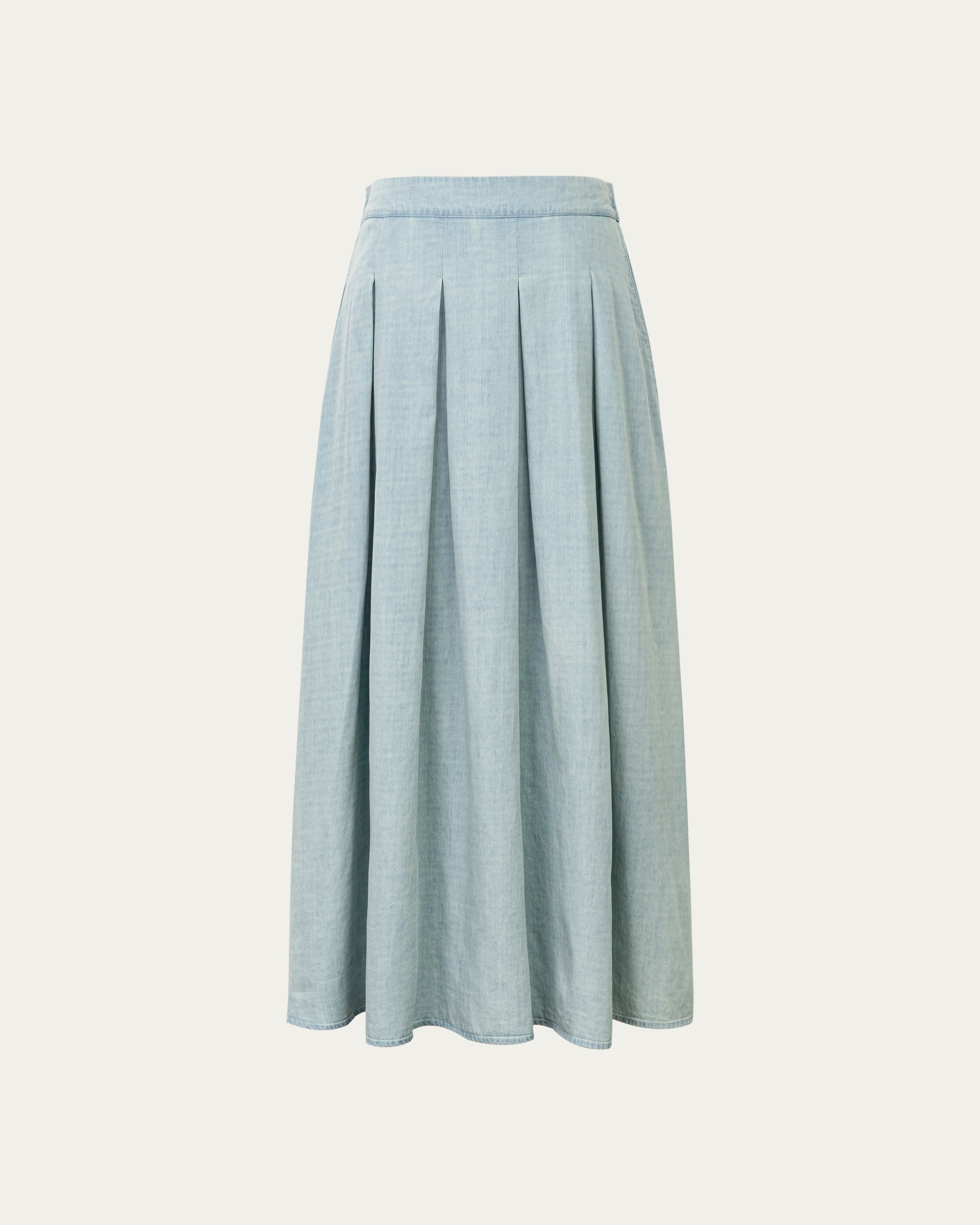 Amaia Pleated Maxi Skirt
