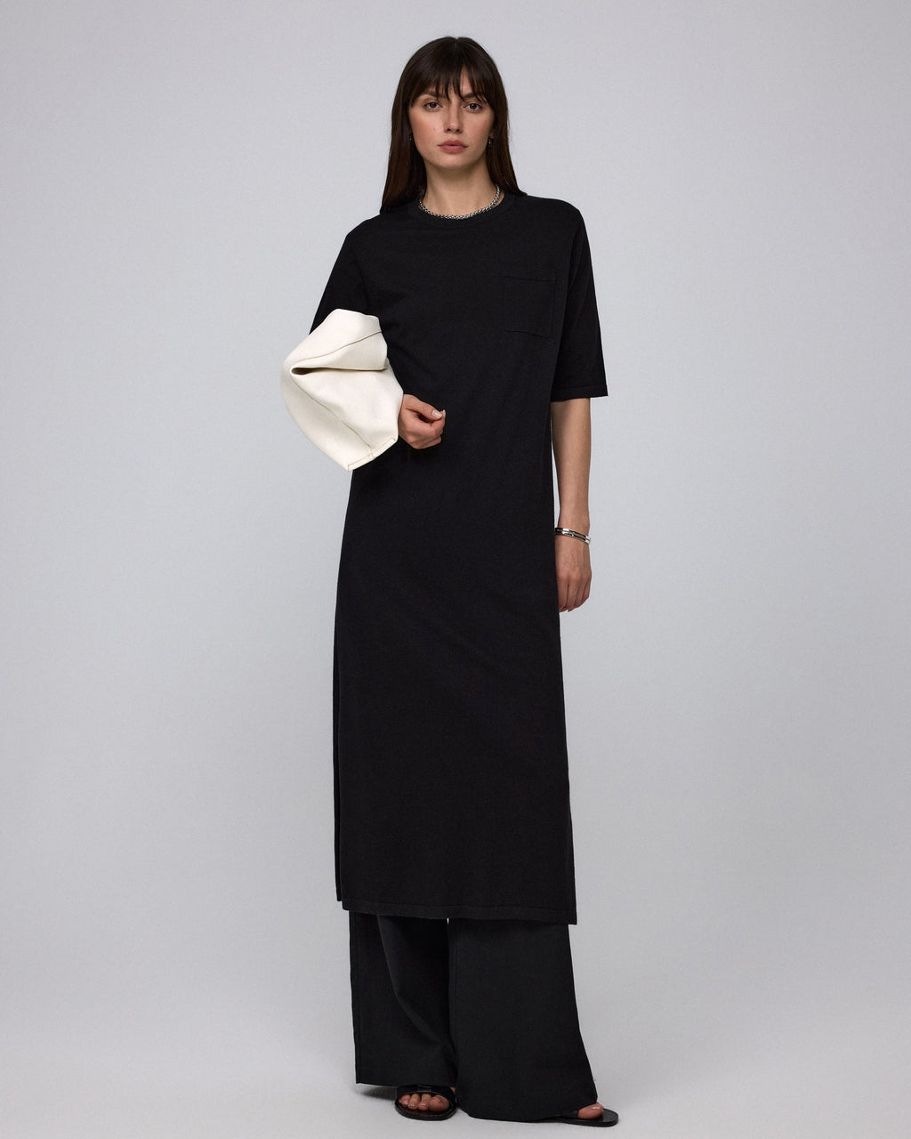 Elara Short Sleeve Maxi Dress