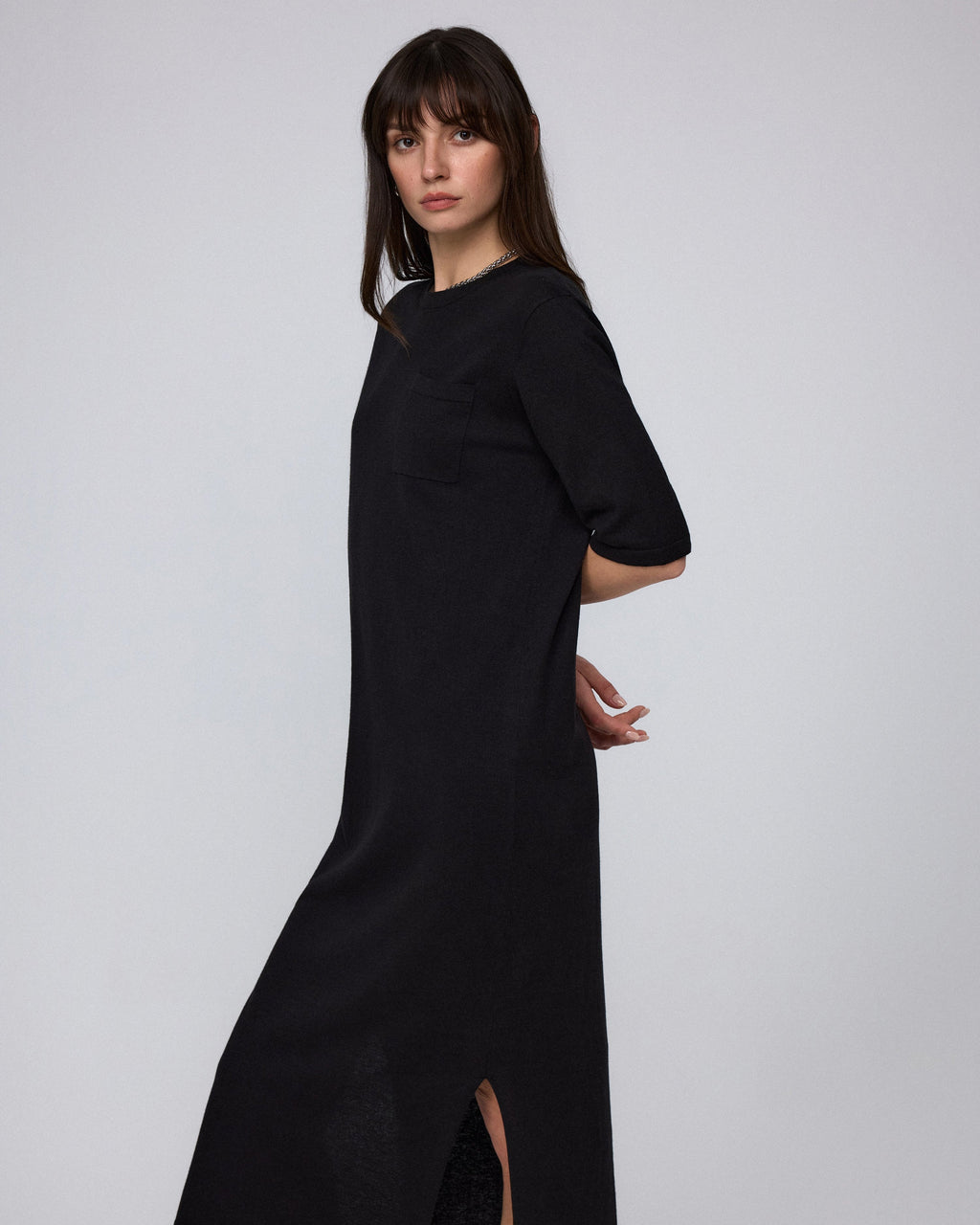 Elara Short Sleeve Maxi Dress
