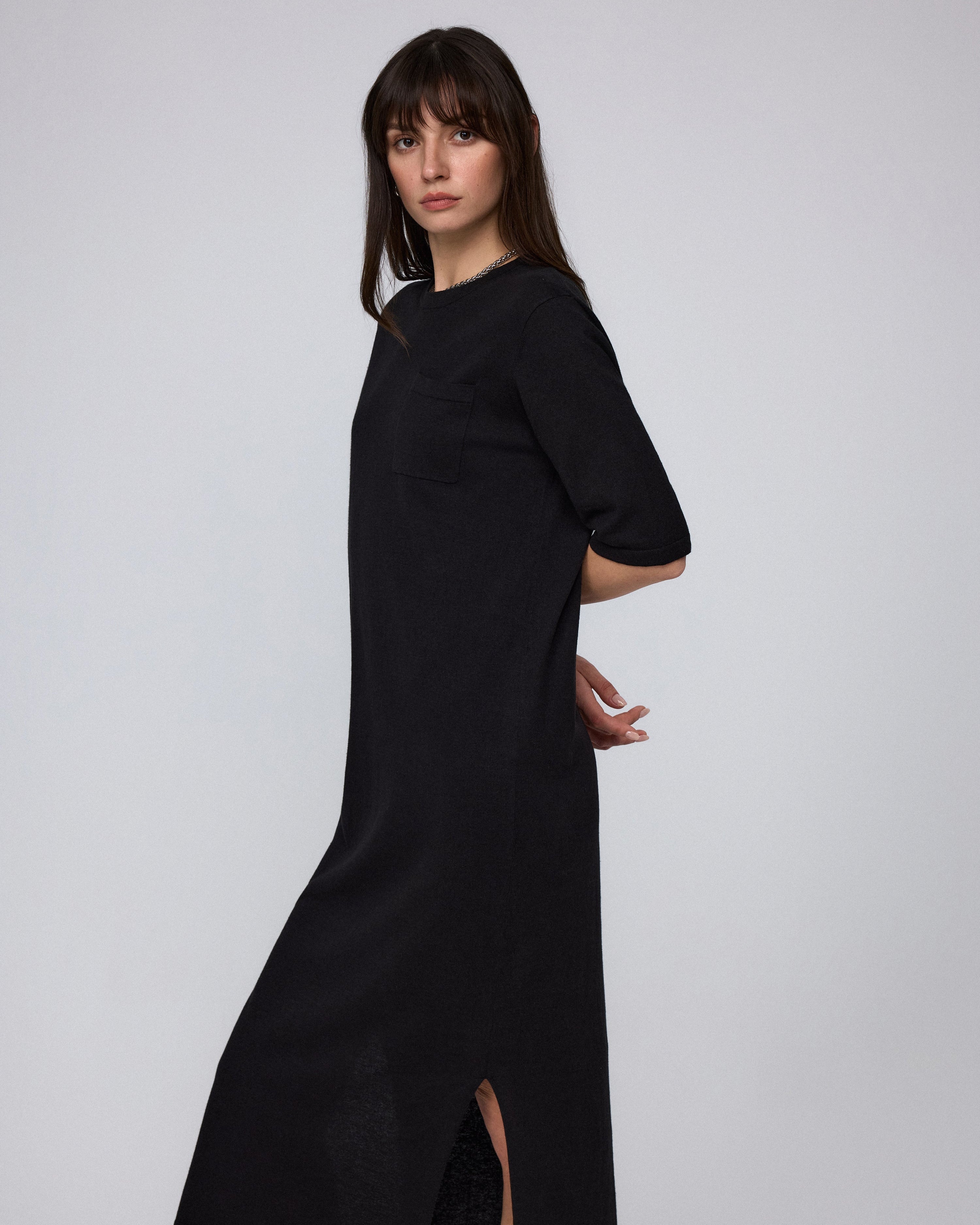 Elara Short Sleeve Maxi Dress