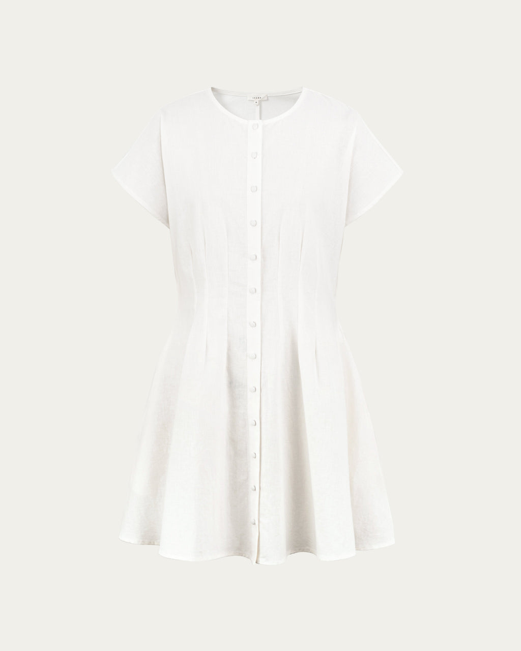 Flora Pleated Shirt Dress