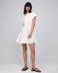Flora Pleated Shirt Dress