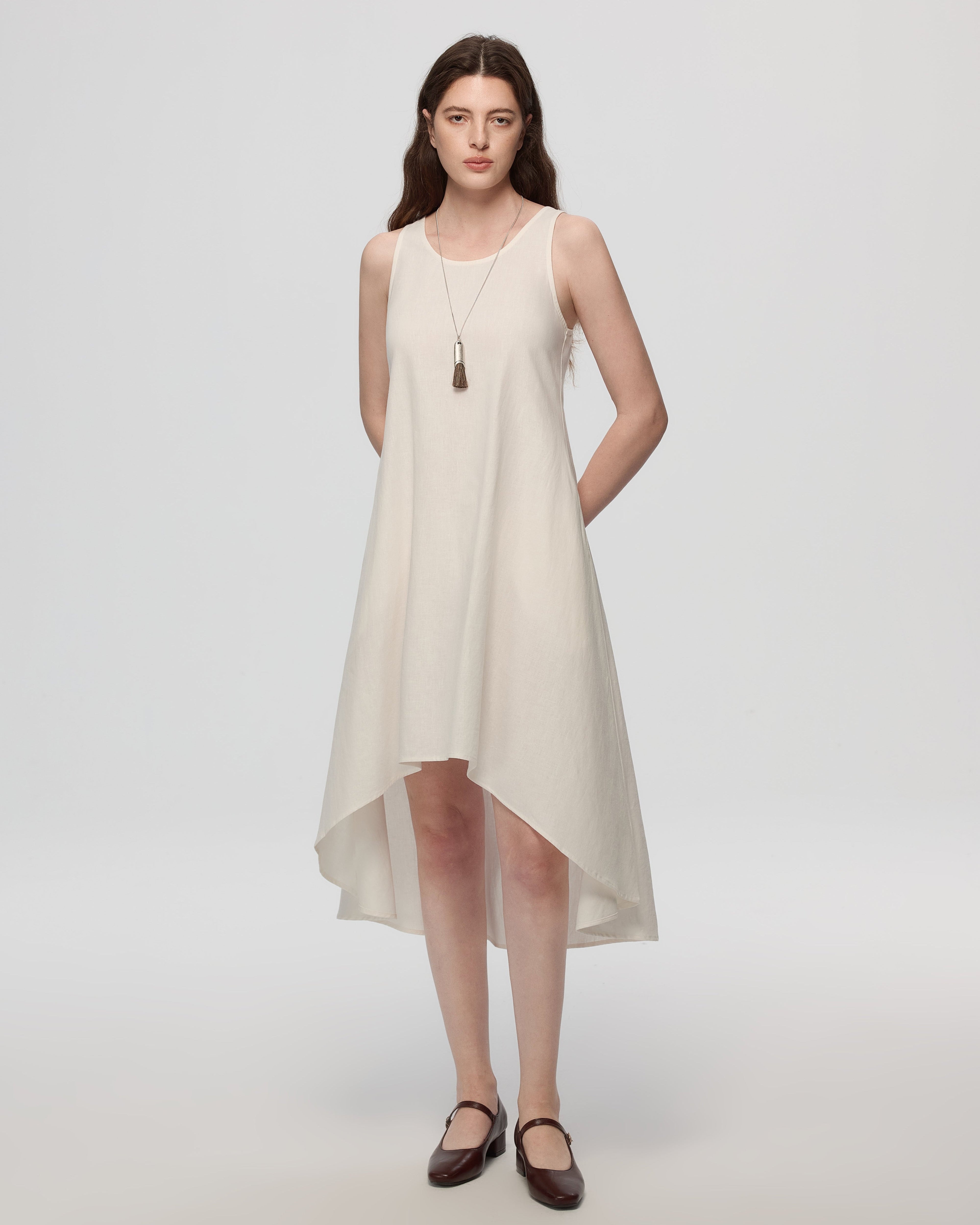 Juana Hemp High Low Dress