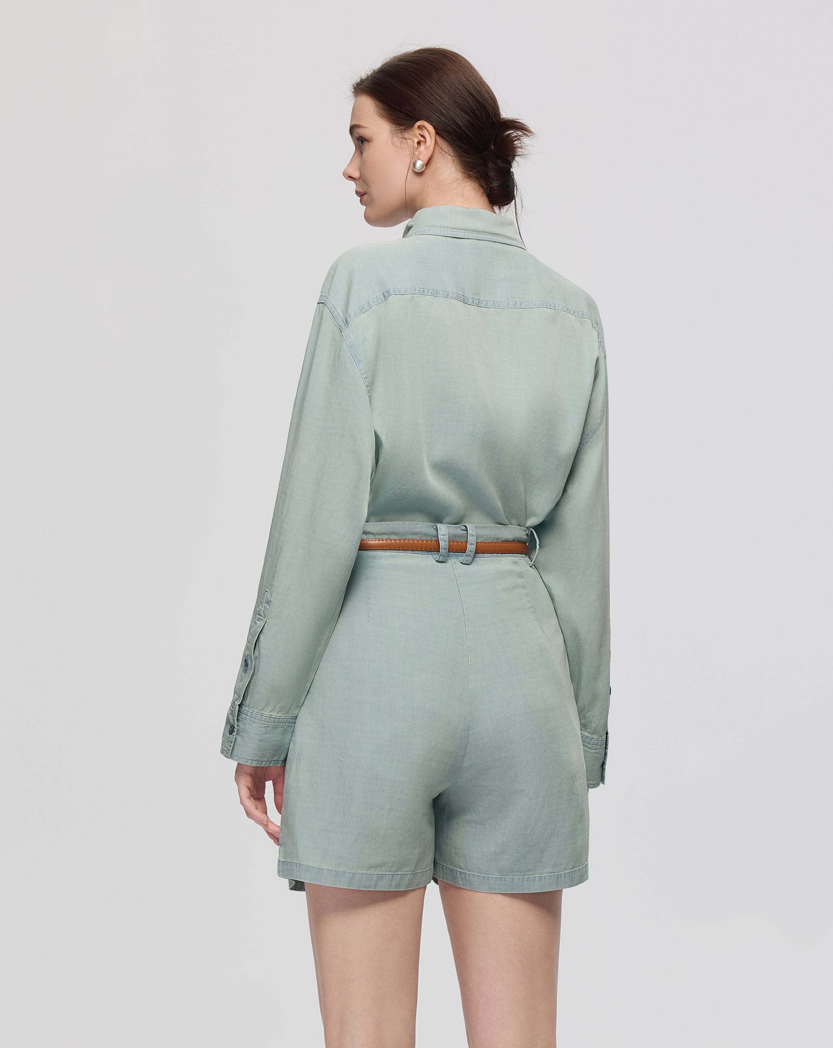 Lyricist Pleated Shorts