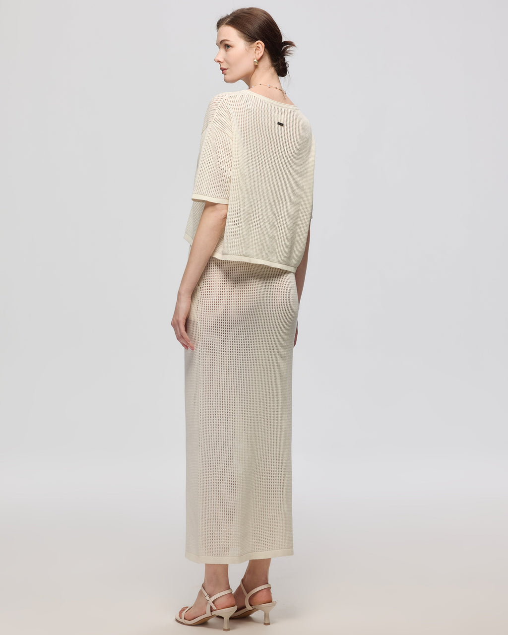 Marina Open Knit Skirt