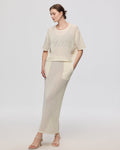Marina Open Knit Skirt