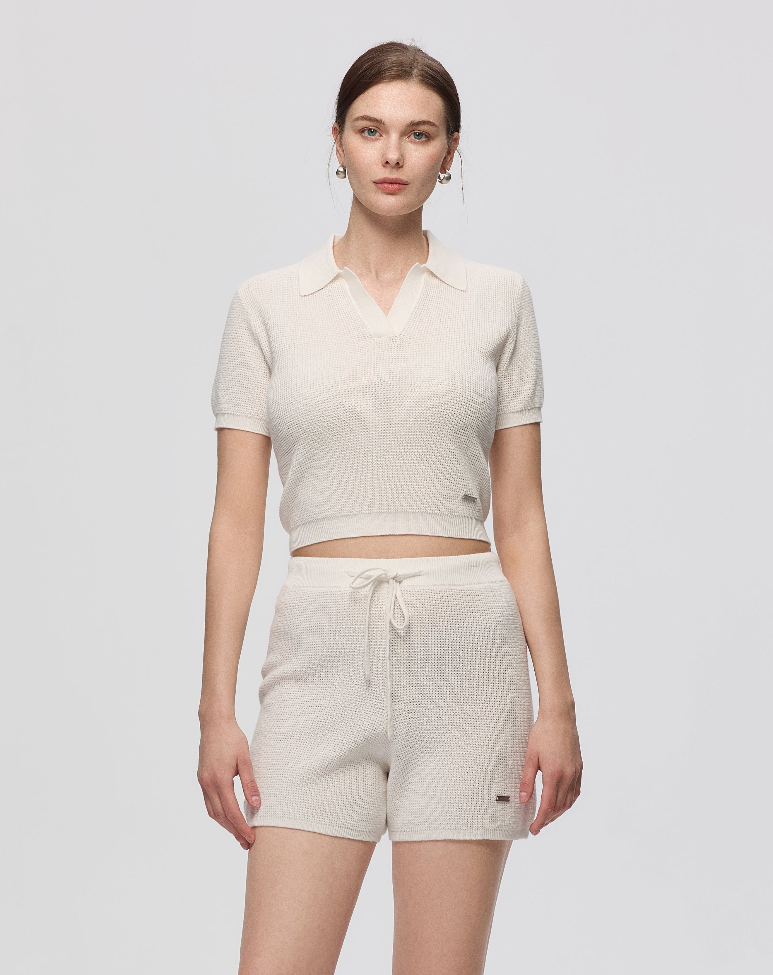 Noa Open Knit Shorts