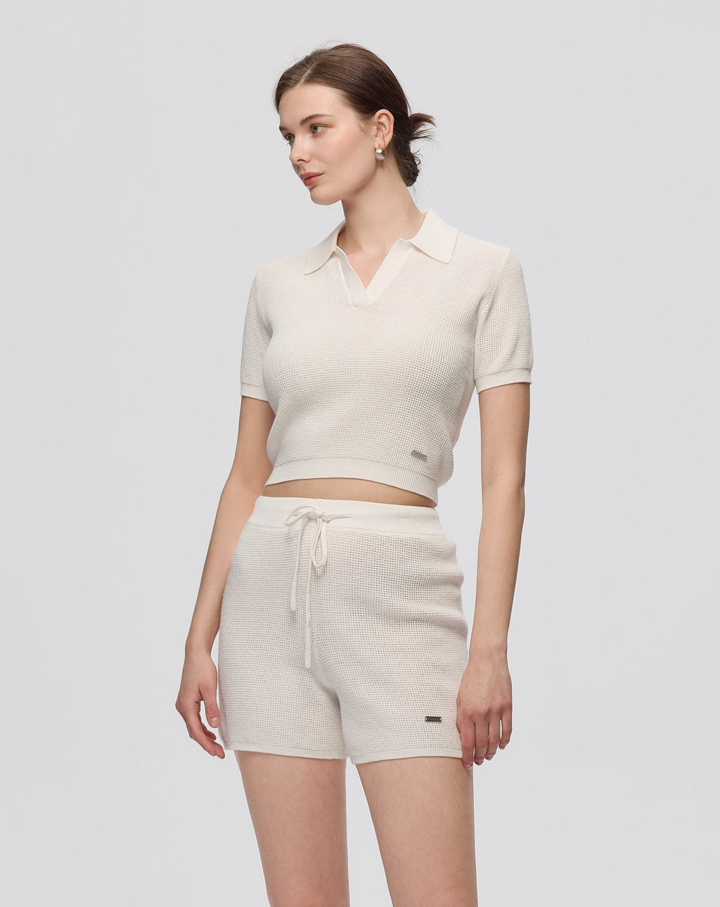 Noa Open Knit Shorts
