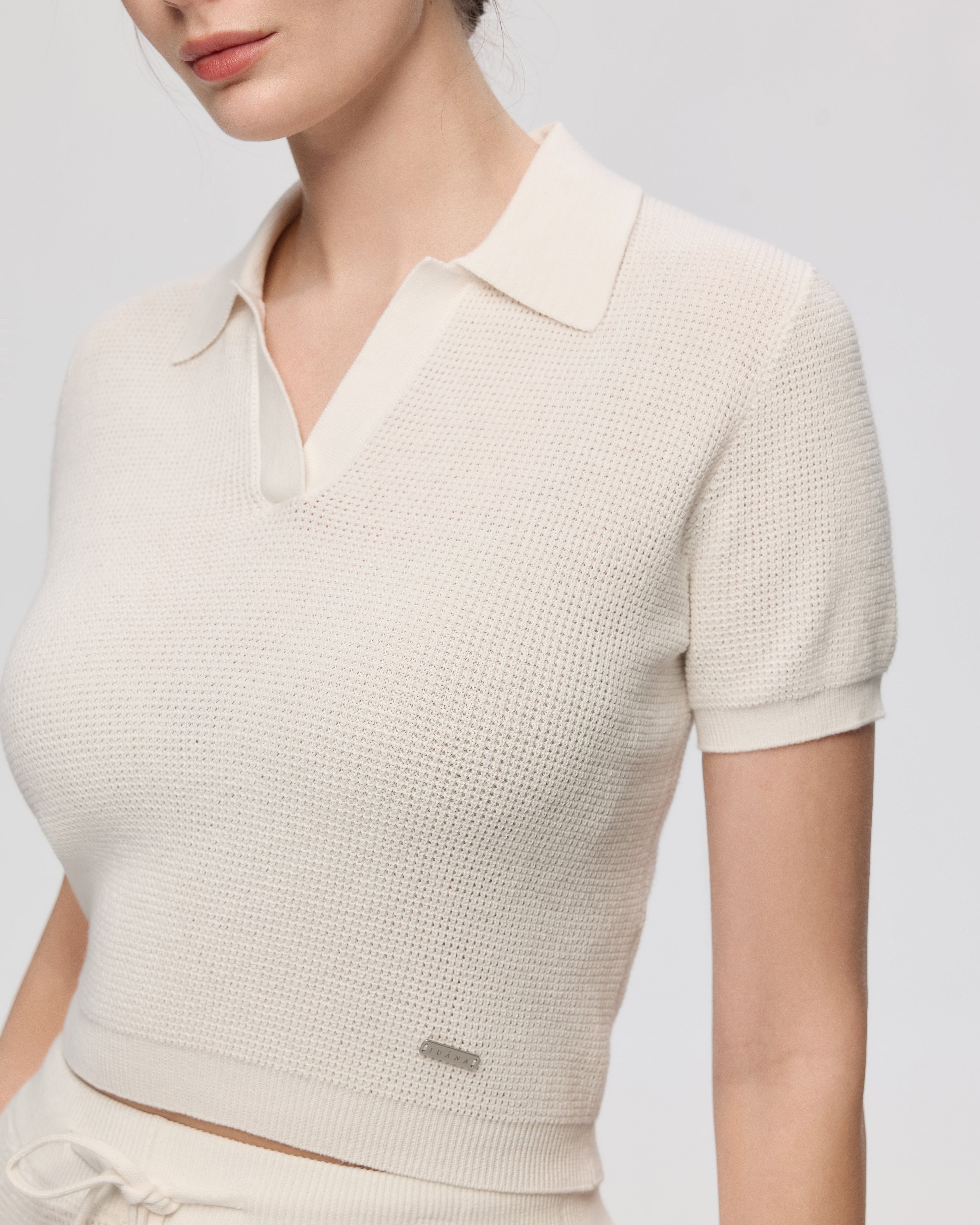 Noa Open Knit Top