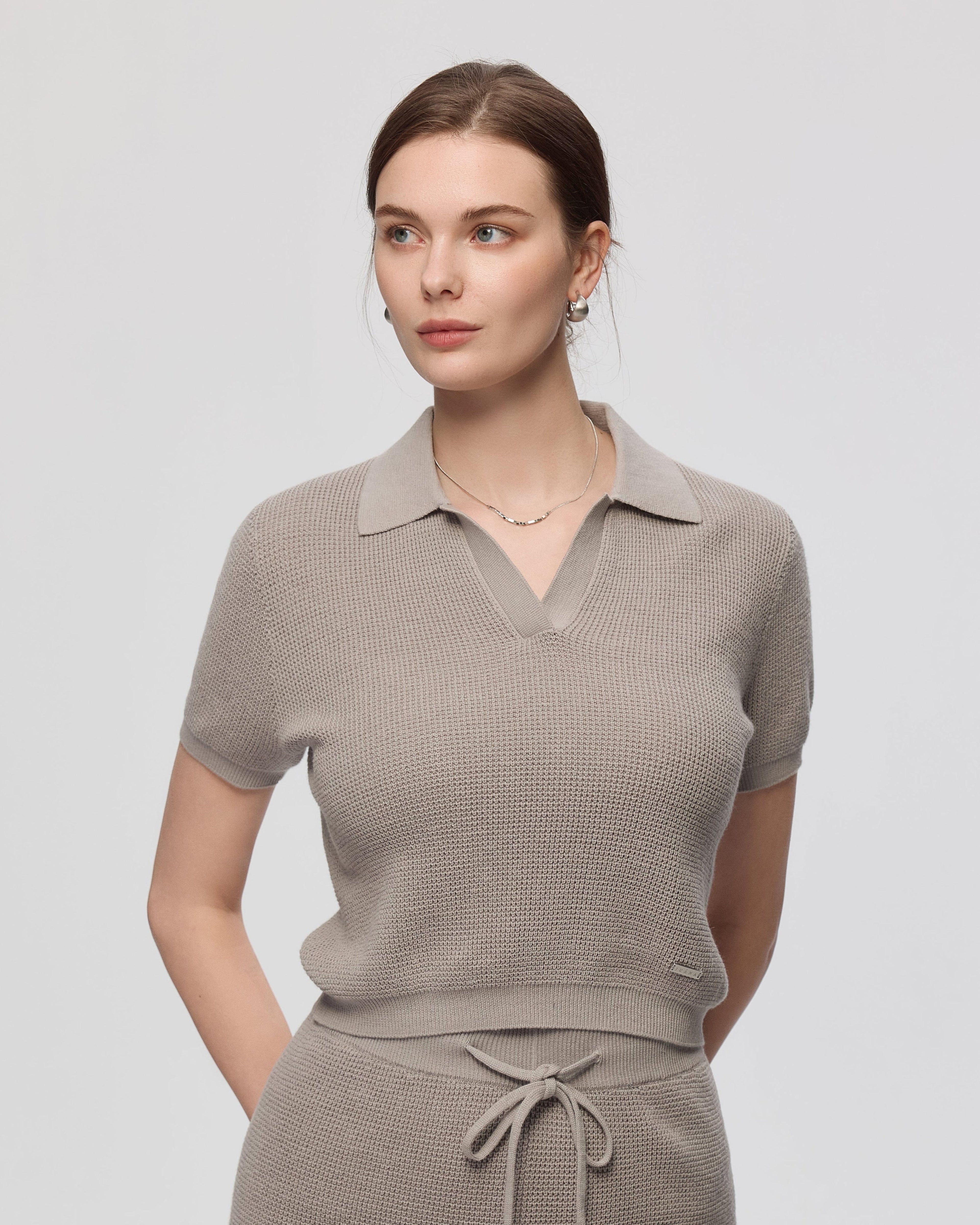 Noa Open Knit Top